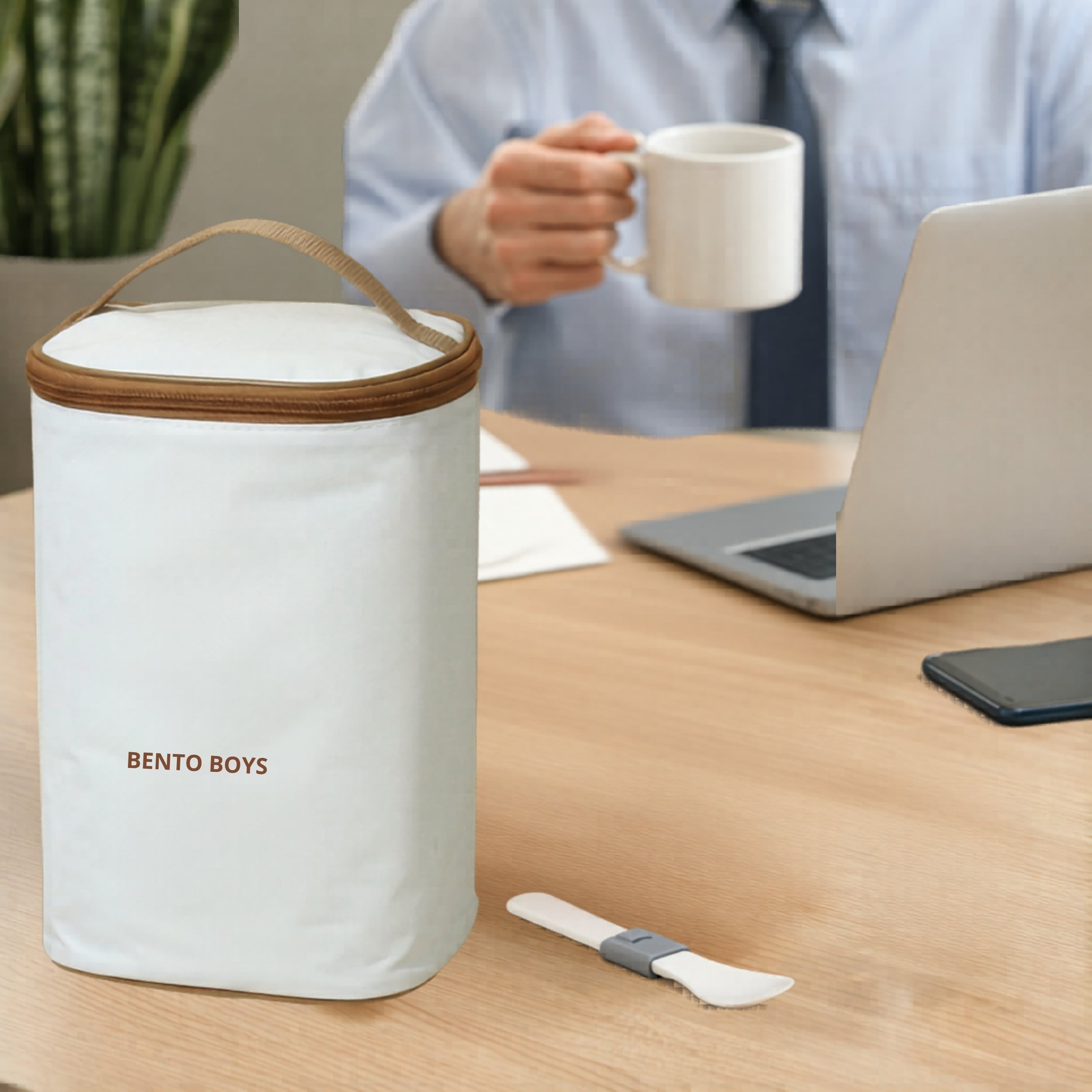 3-Layer Stainless Steel Lunch Box with Insulated Bag  for Office, Work, Picnic, Travel