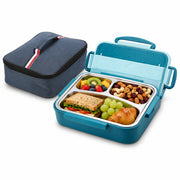 3-Compartment : Lunch Box with Insulated Bag
