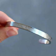 Ayat Al-Kursi Engraved Islamic Bangle – Gold & Silver