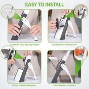 4-in-1 Adjustable Mandoline Vegetable Slicer