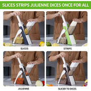 4-in-1 Adjustable Mandoline Vegetable Slicer