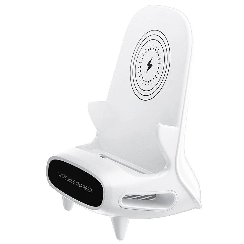 Portable Mini Chair Wireless Charger With Holder