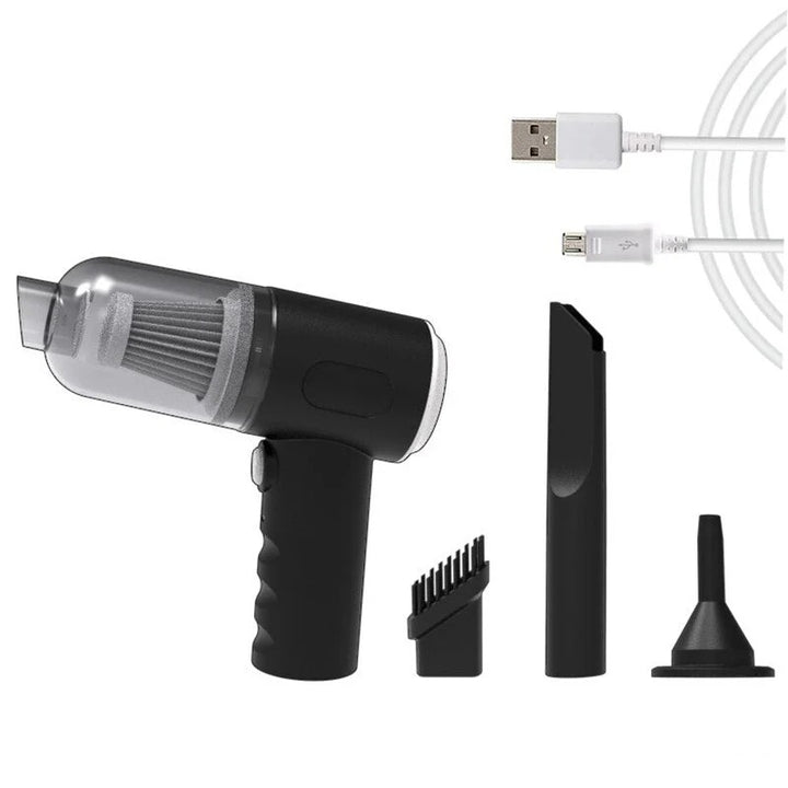2-in-1 Handheld Vacuum & Air Blower for Car and Home