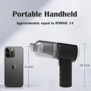 2-in-1 Handheld Vacuum & Air Blower for Car and Home