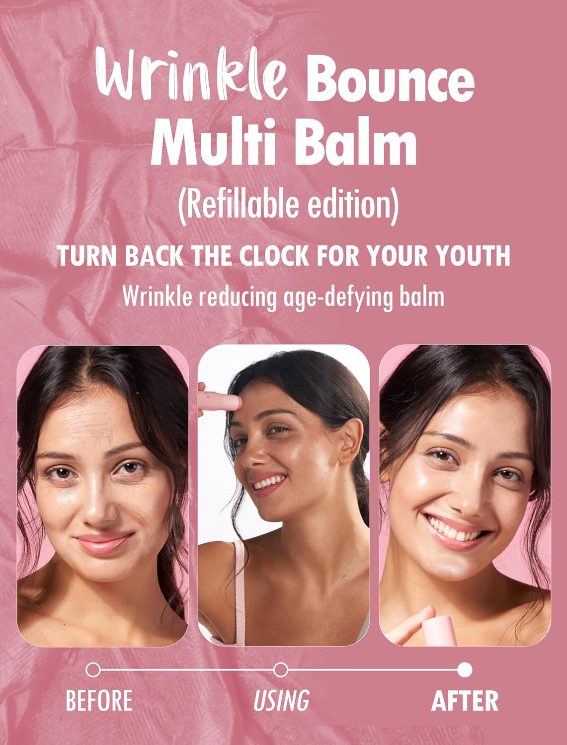 KAHI Wrinkle Bounce Multi Balm – Hydrating Glow Stick